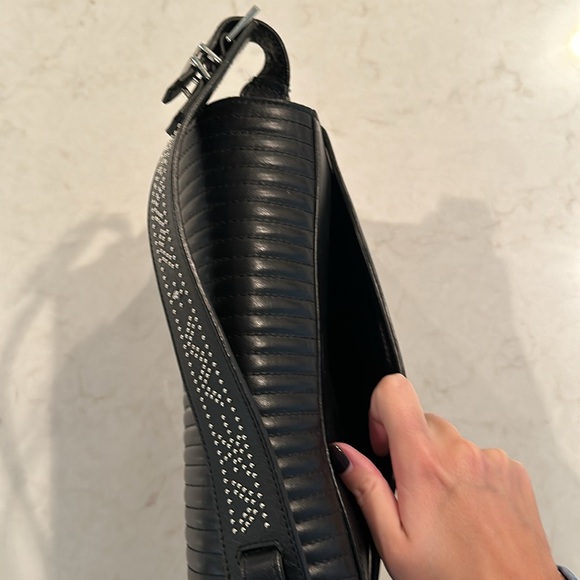 Zadig & Voltaire Optimiste Black Bag - Picture 11 of 17